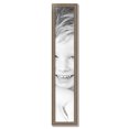 thumbnail image 2 of ArtToFrames 8" x 46" Aged White Gold Picture Frame, 8x46 inch Silver Wood Poster Frame (WOM-2036),  Pack, 2 of 7