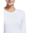 thumbnail image 5 of Baleaf Women's Running UPF Shirts Long Sleeve Shirts Moisture Wicking White L, 5 of 7