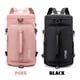 thumbnail image 2 of Bolsa de viaje de 30 l, bolsa de deporte, bolsa de transporte, bolso de hombro, mochila 2 en 1, compartimento para zapatos, 2 of 5