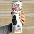 thumbnail image 4 of Skinny Best Friends Forever Tumbler, Stainless Steel Insulated Tumbler Cup with Lid, Lovely Gifts for Friends Female, Friendship, Bestie, Soul Sister S2, 4 of 5