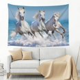 thumbnail image 3 of Xecao Horses Running Through The Water Print Tapestry, Wall Hanging Room Funny Decor, Backdrop Room Decor for Bedroom Living Room dormitory, 3 of 8
