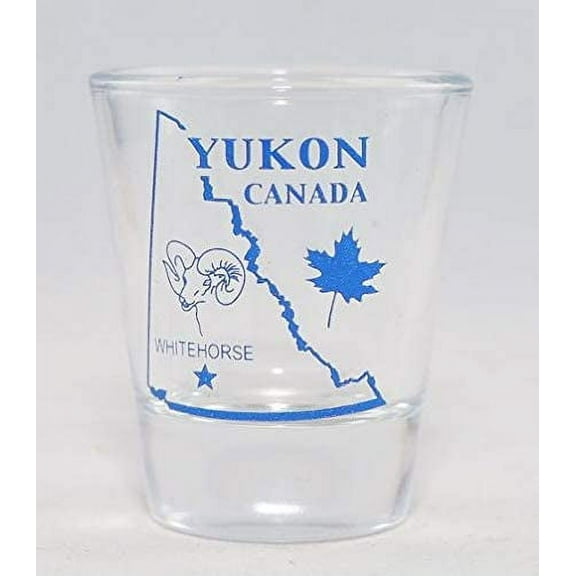 Yukon Canada (13 in Series of 13) Shot Glass. Collect All!