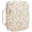Multicolor, variant on 11.8 X 9.1 X 11.8 Inch Quilted Cotton Storage Cube with Zipper and Handle, Portable Organizer Tote for Books, Travel Essentials