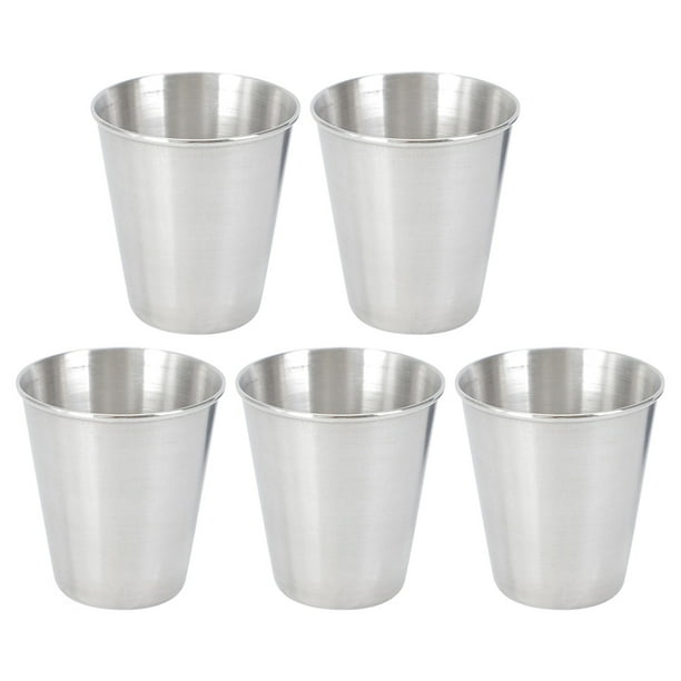 copas de vino de acero inoxidable para el hogar, portátiles y para acampar.
