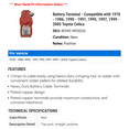 thumbnail image 2 of Battery Terminal - Compatible with 1978 - 1986, 1990 - 1991, 1995, 1997, 1999 - 2005 Toyota Celica 1979 1980 1981 1982 1983 1984 1985 2000 2001 2002 2003 2004, 2 of 2