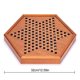 thumbnail image 2 of Juego Juego De Mesa De Damas Chinas De Madera Con Bola De Cristal Y Cajones Juego De Estrategia Juego De Damas De Madera Hexagonal Para Niños Y Principiantes, 2 of 6