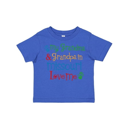 

Inktastic Missouri Grandma Loves Me Gift Toddler Boy or Toddler Girl T-Shirt