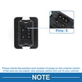 thumbnail image 4 of Interruptor de ventana eléctrica trasero Unique Bargains para Chevrolet Blazer 1995-2005 No.15151466, 4 of 7