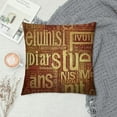 thumbnail image 2 of GOSMITH  Quote Words  Home Decorative Throw Pillow Case Sofa Cushion Cover, 2 of 5