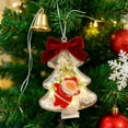 thumbnail image 4 of Gift Box under $5! Yannianjz Clear Christmas Tree Gift Box, Transparent Hanging Ornament Candy Container, Holiday Party Favor Packaging, Small Gift Box for Christmas Decor, Treat Box for Xmas Tree, 4 of 7