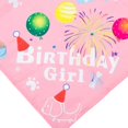 thumbnail image 5 of Conjunto de sombrero y pañuelo de cumpleaños para perro rosa, 5 of 5