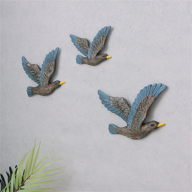 Decoración de gaviotas, pájaros de resina, gaviotas, decoraciones para colgar en la pared, adorno de playa Wmkox8yii fhajkh807