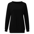 thumbnail image 5 of Qiopertar Valentine's Day Imprimé pour Femmes Mode Décontractée Col Rond Manches Longues Pull Chandail en Molleton Haut Chemisier Liquidation Livraison Gratuite à Moins de 5$ jusqu'à 90 % de Réduction, 5 of 5