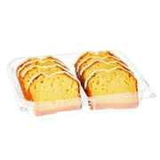 Marketside Iced Lemon Sliced Loaf Cake, 14.1 oz, 8 Count