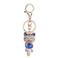 thumbnail image 1 of Lovely Cat Rhinestone Key Chains Keyring Girls Bag pendant Keyring Cat Pendant Crystal Jewelry Key Ring Gifts, 1 of 8