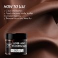 thumbnail image 6 of WLIZJ Under $10 Leather Dyeing Paste, Leather Recoloring Balm Leather Restorer for Couches Car Seat (Dark Brown), Household Goods Clearance!, 6 of 10