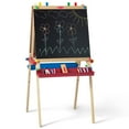 thumbnail image 5 of Melissa & Doug Deluxe Standing Art Easel - Dry-Erase Board, Chalkboard, Paper Roller - FSC Certified, 5 of 11