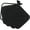 Black, variant on Set of 5 100% Cotton Kitchen Everyday Basic Pot Holder Heat Resistant Coaster Potholder for Cooking and Baking