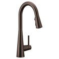thumbnail image 1 of Moen 7864ORB Sleek One-Handle High Arc Pulldown Kitchen Faucet Featuring Power Clean, Oil Rubbed Bronze, 1 of 5