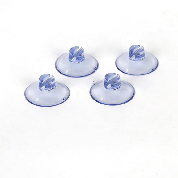 Space Suction Cup Hooks, Suction Cups, Clear PVC Suction Cups with Metal Hooks Removable Small Suction Cups for Kitchen Bathroom Shower Wall Window Glass Door