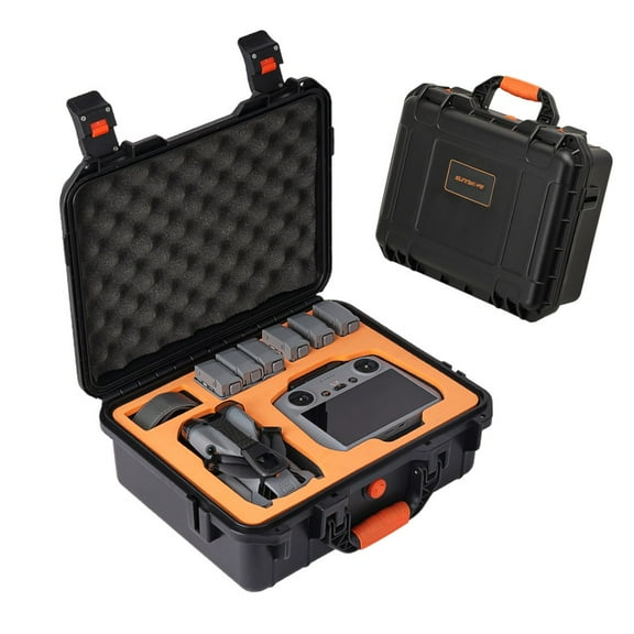 Waterproof Hard Case for DJI Mini 5 Pro - Secure Carrying Bag for DJI Mini 5 Pro Fly More Combo Drone Accessories - Sturdy and Water-Resistant Storage for DJI RC 2/RC-N3