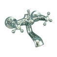thumbnail image 3 of 8" Three Lever Handle Tub Shower Faucet Bathroom Tap - Chrome bathtub Faucet| Renovators Supply, 3 of 8