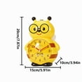 thumbnail image 2 of Kids Honeybee Alarm Clock, Cute Cartoon Bedside Clock Children's Sleep Trainier, 2 of 6
