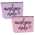 thumbnail image 1 of Bolsa de cosméticos CHQIUCR Airplane Mode 25 x 18 x 5 cm, 2 unidades, 1 of 6