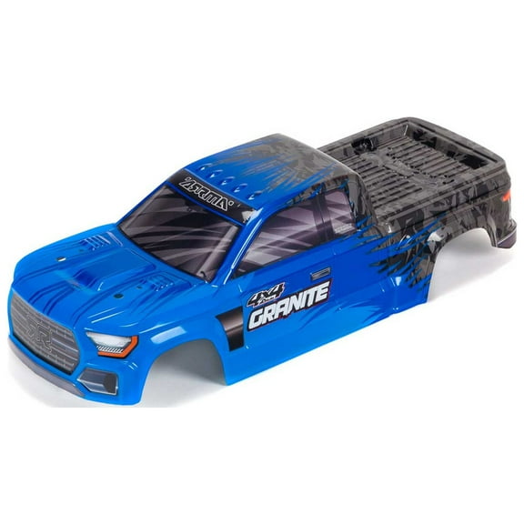 ARRMA Granite 4X4 MEGA Finished Body Blue ARA402302 Car/Truck  Bodies wings & Decals