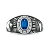 Keepsake Personalized Women's Oval Premiere Class Ring available in Valadium Metals, Silver Plus, 10kt and 14kt Yellow and White Gold