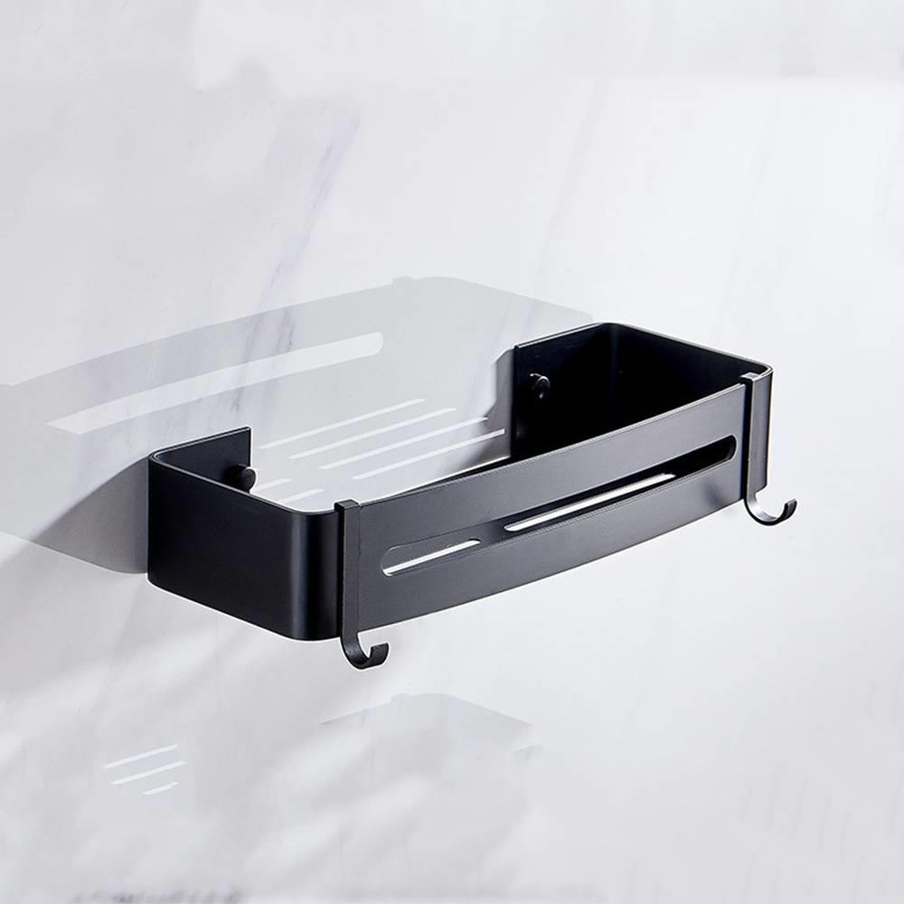 Corner Shower Caddy, 3 Tiers Shower Organizer, Wall Mounted Aluminum Shower Shelf with Adhesive