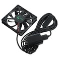 thumbnail image 1 of USB Ecological Rainforest Landscape Tank Exhaust Fan Adjustable Timing Exhaust Fan Black (Can Connected Timer), 1 of 5
