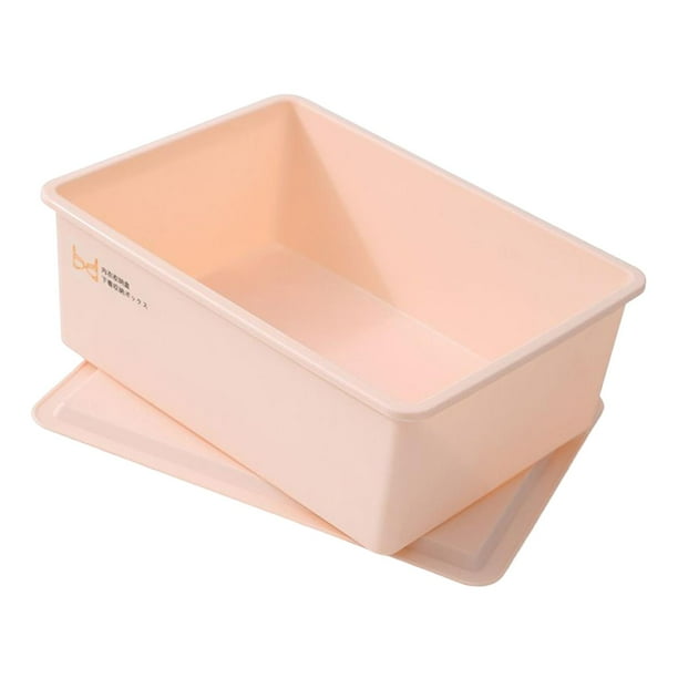 Estuche para guardar ropa interior, calcetines, armario, organizador de ropa, cajón de tocador Rosa
