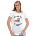 thumbnail image 4 of State of New York Home Of Baseball Womens Fitted Plus Size Graphic Tee Brisco Brands 2X, 4 of 5