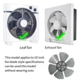 thumbnail image 2 of MYG 10-Inch Plastic Fan Blade 6-Blade Household Electric Fan Replacement Parts, 2 of 6