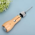 thumbnail image 4 of With Wooden Handle Sewing Awl Kit, Stitching Awl, Wear-resistant For DIY Process Belts Leather Thick Fabric, 4 of 8