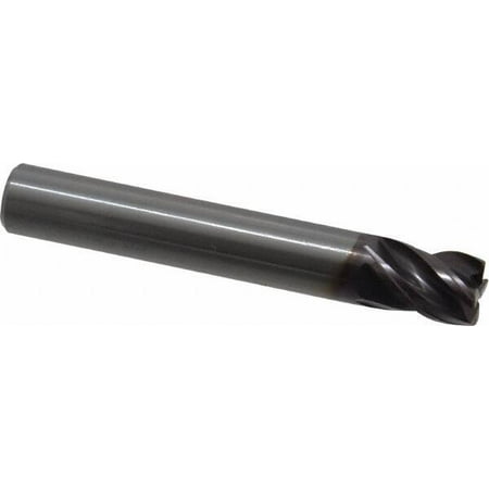 

OSG 3/8 Diam 4 Flute Single End Solid Carbide 0.03 Corner Radius End Mill EXO 2-1/2 OAL 1/2 LOC 3/8 Shank Diam Variable Helix RH Cut RH Flute Centercutting