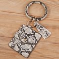 thumbnail image 1 of Wristlet Bracelet Keychain Circle Key Ring Pocket Credit Card Holder Circle Key Ring Tassel Keychains Bangle Purse for Women 36#, 1 of 6
