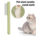 thumbnail image 3 of sunsanly Pet Comb Gentle Dog Detangling Comb Multifunctional Cat Hair Remover Pet Grooming Accessory Pet Supplies, 3 of 8