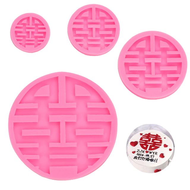 Gwong hogar Molde de pastel antiadherente DIY Silicona 6 celdas Molde de jabón en forma de durazno para cumpleaños Gwong 21090524