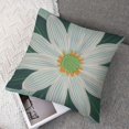 thumbnail image 7 of BANET 2 Pack Pillow Covers Green White Floral Throw Pillow Covers Outdoor Spring Summer Farmhouse Decorations Cushion Case Double Sided 12x12in, 7 of 7