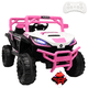 thumbnail image 1 of Montable Electrico para Niños Camioneta Racer USB Auxiliar Luces Sonido Batería 12v - Rosa, 1 of 7
