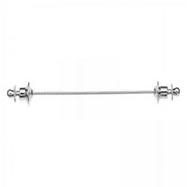 APLVFFZH 3xShirt Collar Bar Tie Pin for Men 70mm Formal Copper for Business