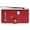 Red, variant on Whaledi Artistic Phone Case Housing 3 Credit Card Pockets Foldable Viewing Stand