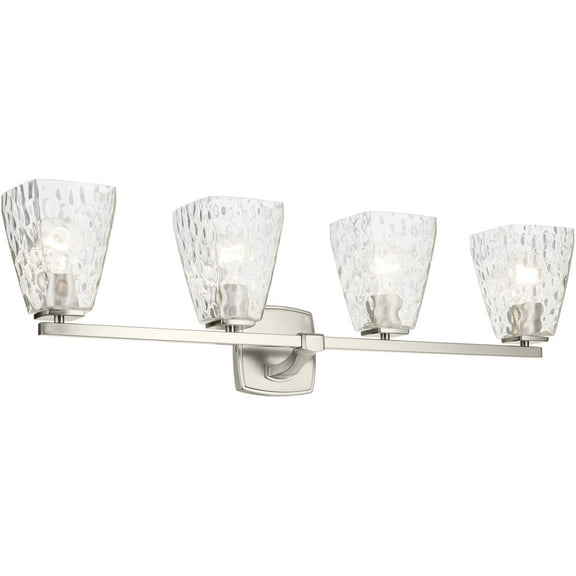 Kichler 55217Wtr Marant 4 Light 33" Wide Vanity Light - Nickel