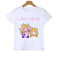 thumbnail image 5 of Camisetas de algodón para niños y niñas, camisetas con estampado gráfico de dibujos animados de anime Lanky Box, ropa para niños, camisetas de verano para bebés de 2 a 13 años, 5 of 5