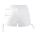 thumbnail image 3 of ZXLBBD Swimsuits for Girls Solid Color Swim Bottoms High Waisted Swim Shorts for Toddler Kids Lightweight Summer Beachwear, 3 of 4