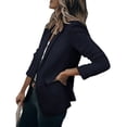 thumbnail image 6 of Cindysus Womens Blazer Jackets Open Front Cardigan Long Sleeve Jacket Casual Office Blazers, 6 of 11