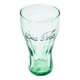 thumbnail image 3 of Juego de 12 Vasos de Vidrio Coca Cola 450 ml Libbey AJR Green Glass, 3 of 6