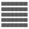 thumbnail image 1 of Puntas de goma para collares de púas para perros, cubiertas negras, varios tamaños, 1 of 8